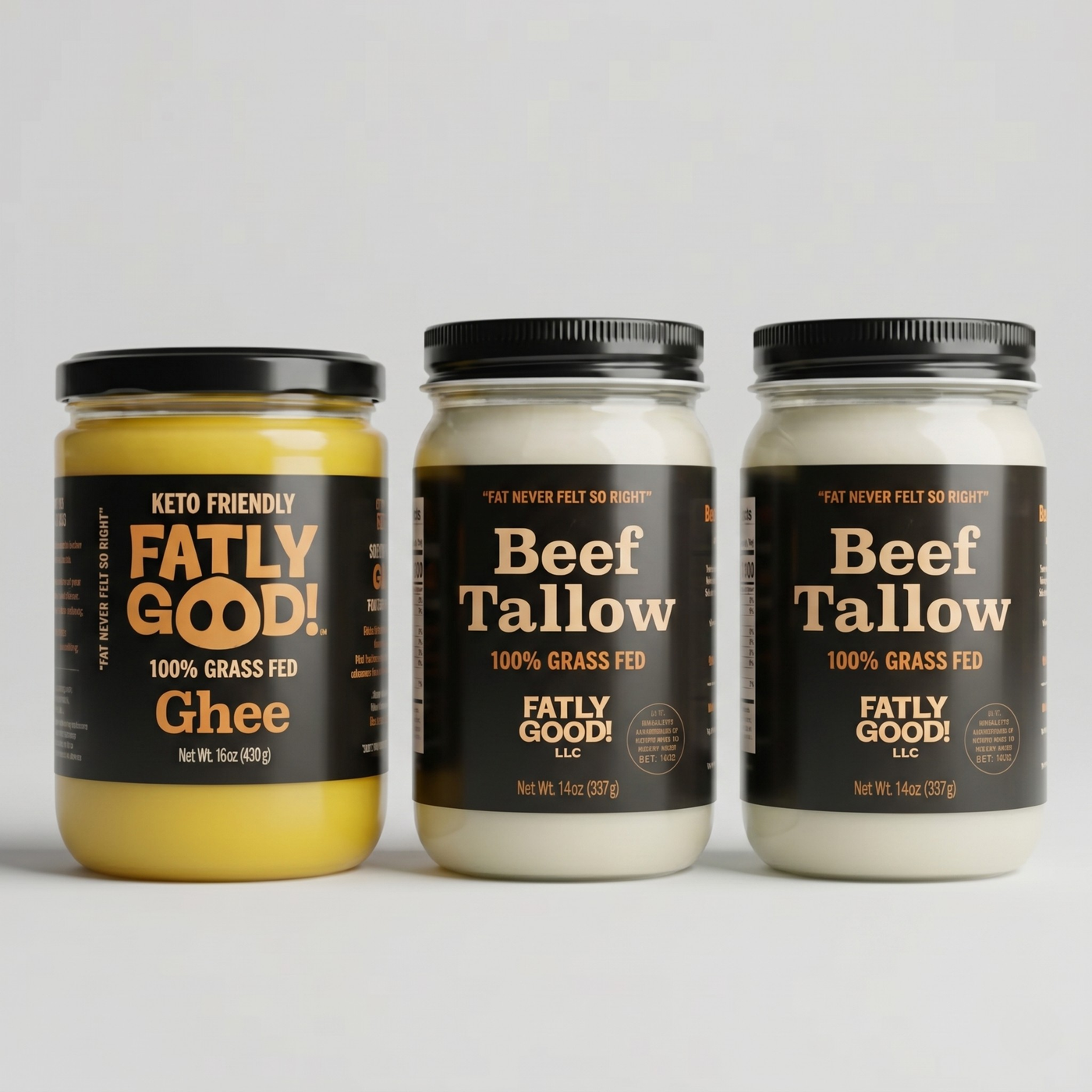 2 Beef Tallow + 1 Ghee Bundle